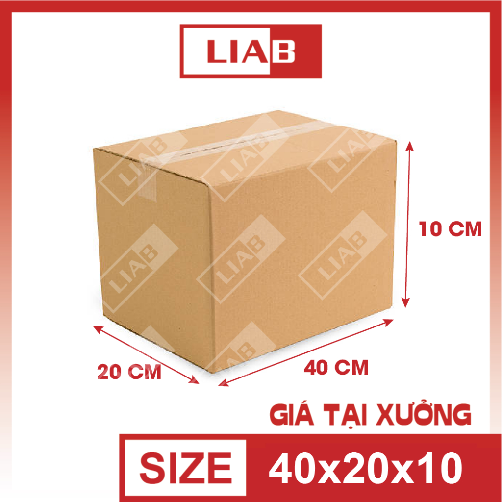 40x20x10 set 10 hộp Carton cứng cáp đóng hàng chất lượng cao giá tại xưởng.
