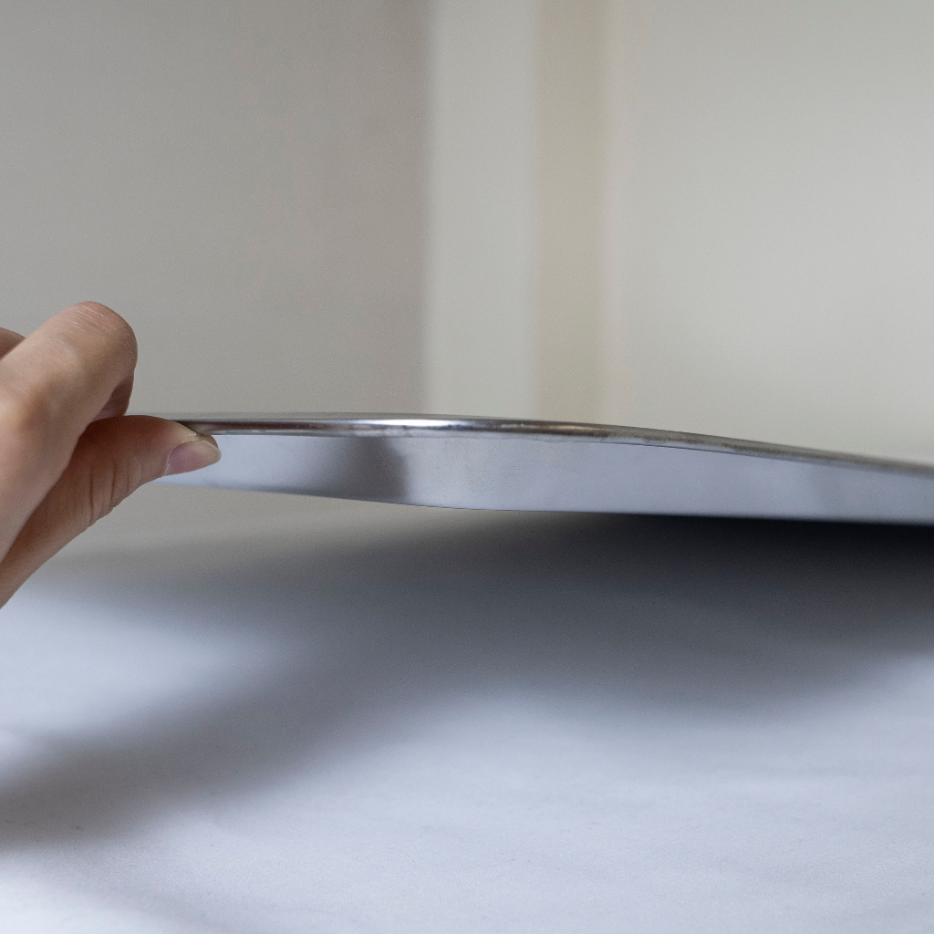 Khay inox tủ cơm công nghiệp cỡ lớn 60x40 sâu lòng 5cm & 7cm