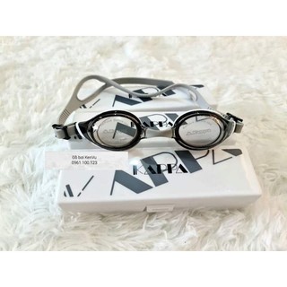 Kính bơi chính hãng kappa chống nước chống sương mờ bảo vệ mắt an toàn khi bơi