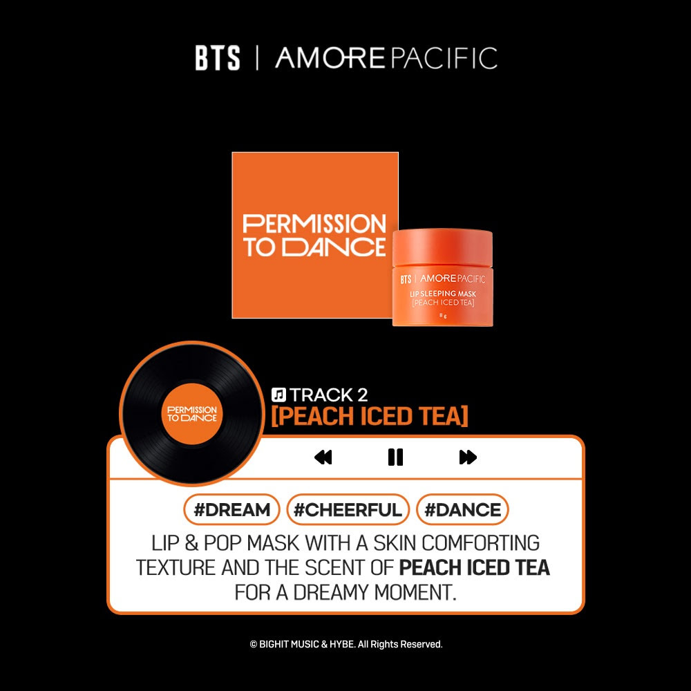 Set mặt nạ ngủ môi BTS X LANEIGE Lip Sleeping Mask Lip & Pop Edition Set