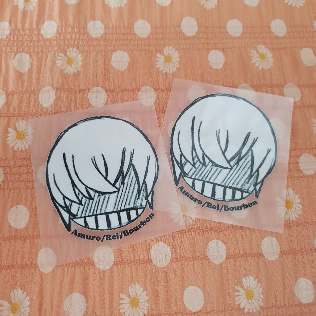 Miếng decal ủi trực tiếp lên vải hình Amuro - Penguin House