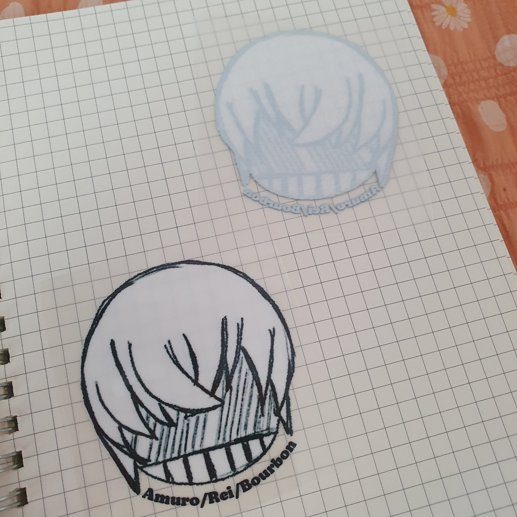 Miếng decal ủi trực tiếp lên vải hình Amuro - Penguin House