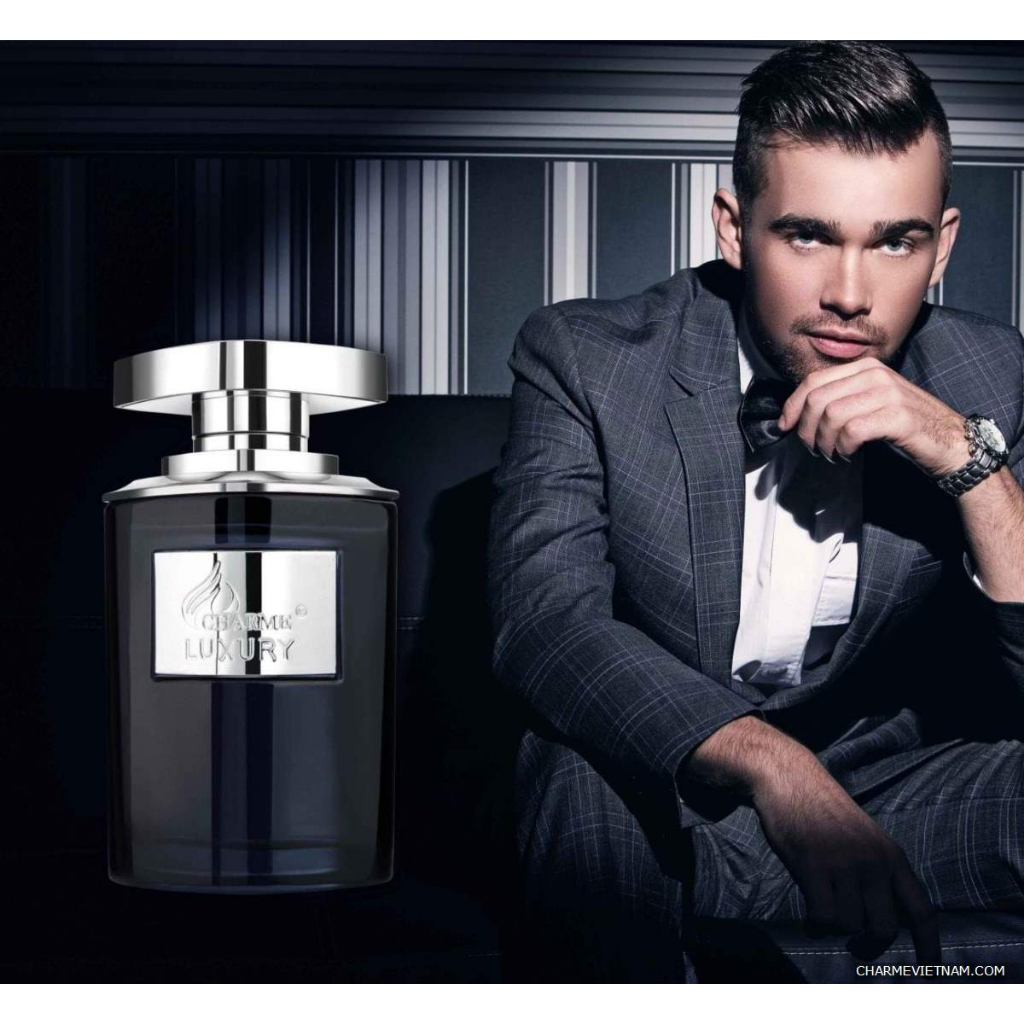 Nước Hoa Nam Cao Cấp Charme Luxury 80ml hương mát lạnh , thơm lâu