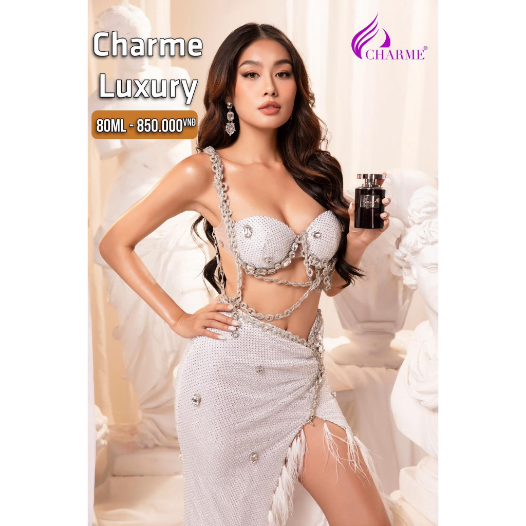 Nước Hoa Nam Cao Cấp Charme Luxury 80ml hương mát lạnh , thơm lâu