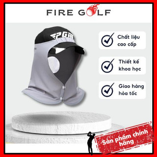 Khẩu trang chống nắng đánh golf PGM WB001 bảo vệ da mặt và phần da cổ dưới ánh nắng mặt trời