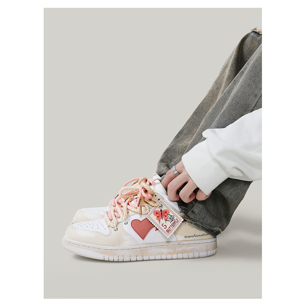 Giày thể thao Cat&Sofa hàng có sẵn - full box phụ kiện - BUTTERFLY - AC278 sneaker unisex