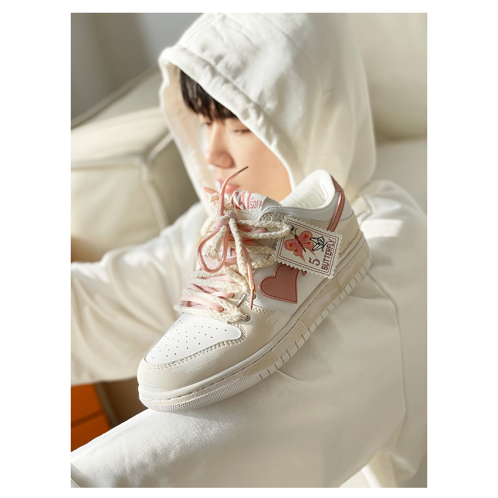 Giày thể thao Cat&Sofa hàng có sẵn - full box phụ kiện - BUTTERFLY - AC278 sneaker unisex