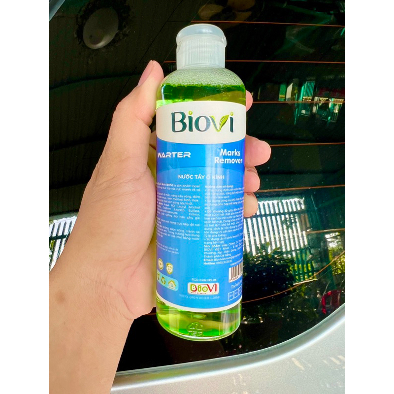 Tẩy Ố Kính BiOVi (tặng bao tay và mút )
