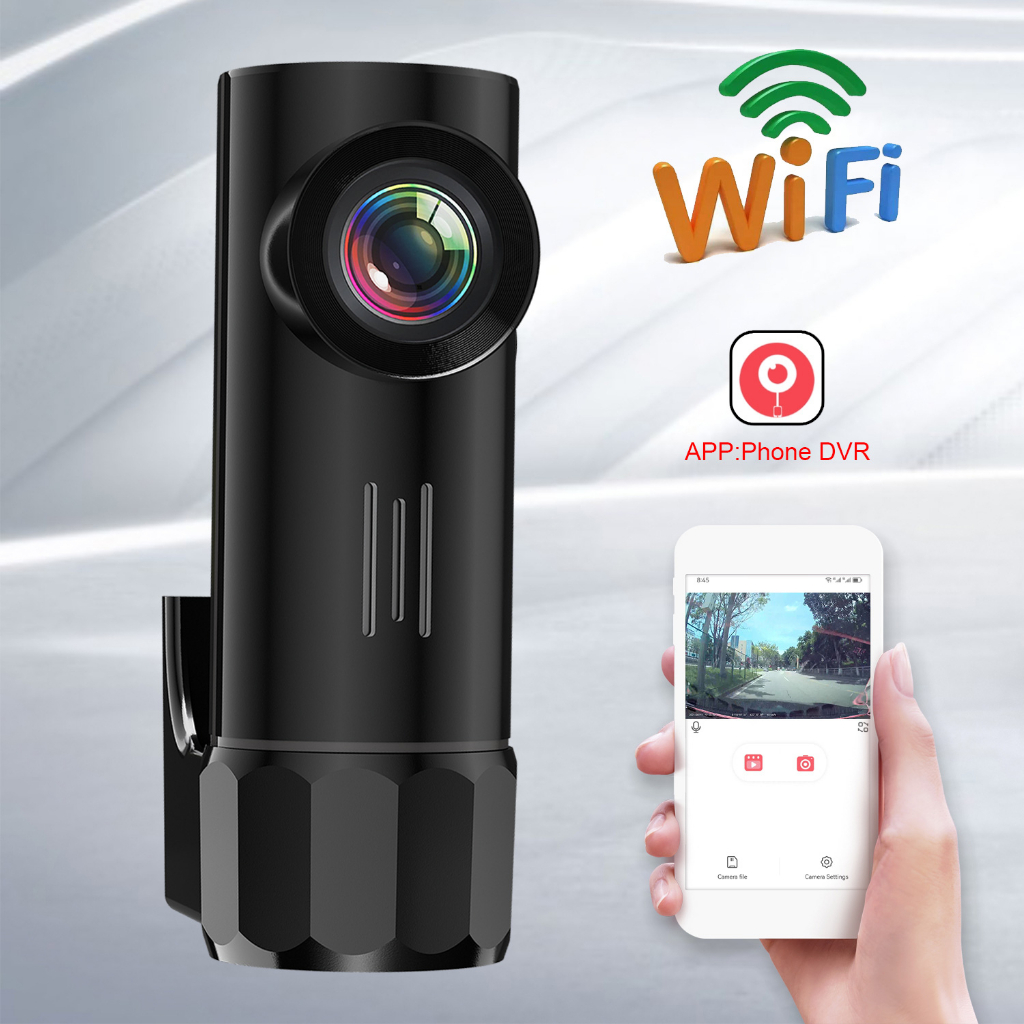 Camera Hành Trình Ô Tô F3 Mini Độ Phân Giải Ful HD Kết Nối Wifi Bảo Hành Chính Hãng 12 Tháng