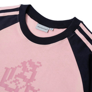 Áo thun SLC tay raglan 2 sọc basic