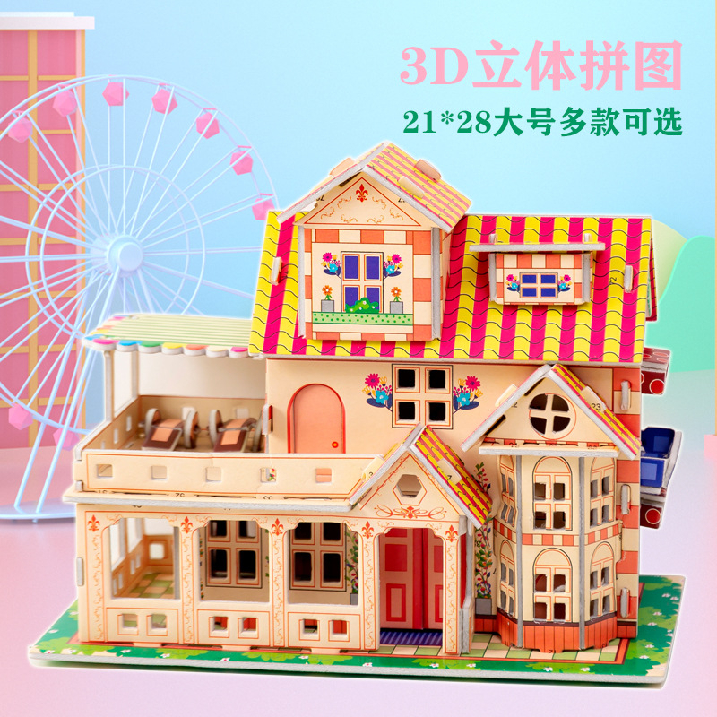 Đồ chơi lắp ghép mô hình 3D toni toys