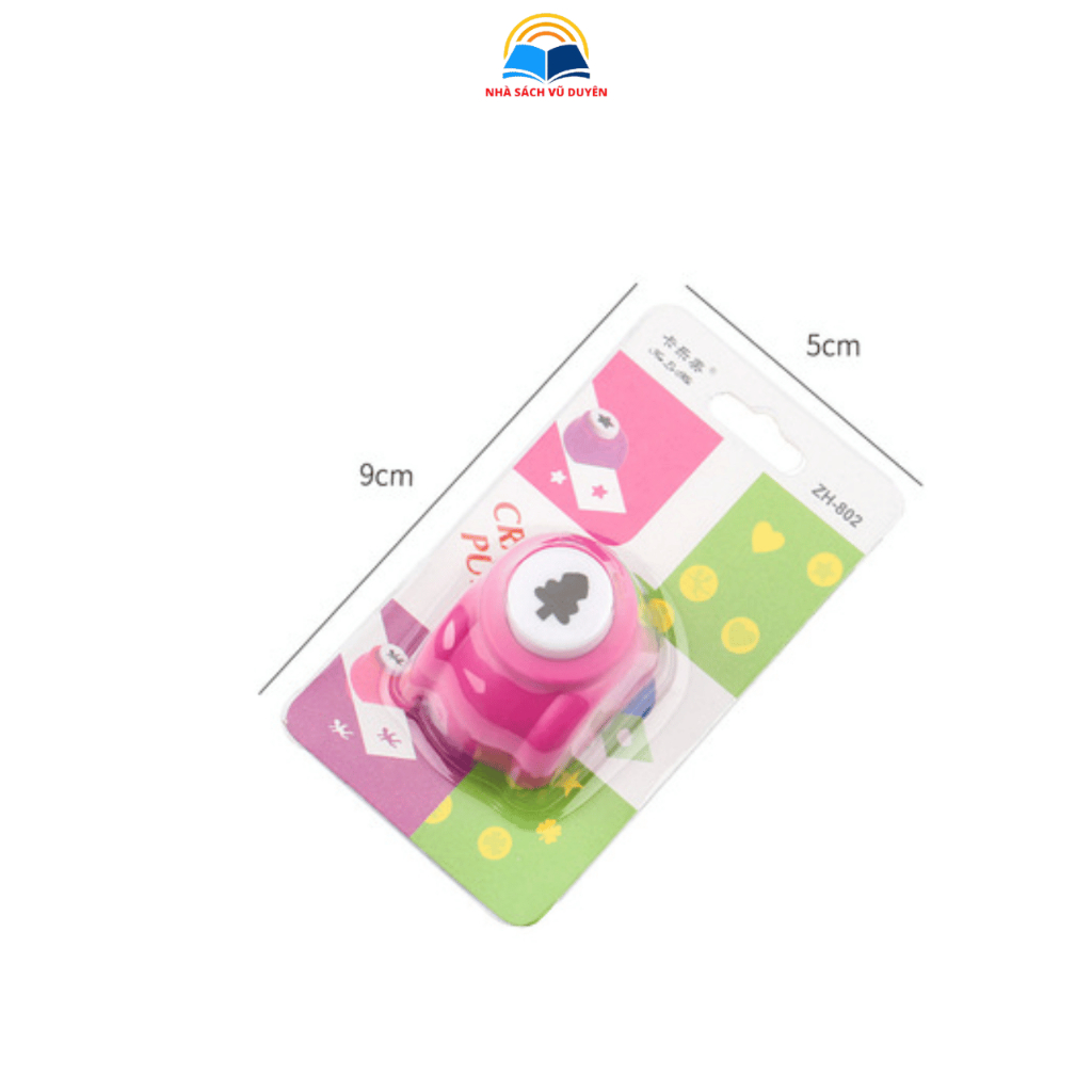 Bấm lỗ giấy ZH802 tạo hình trang trí thủ công diy,...