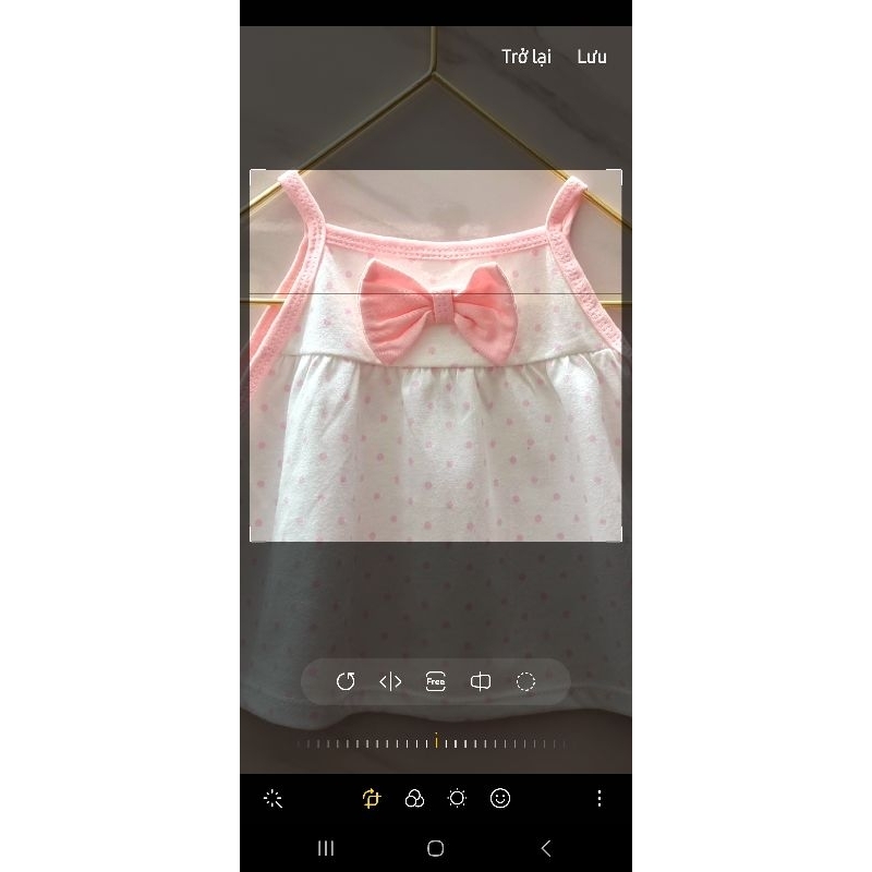 Áo 2 dây hè mát cho bé 4-7kg