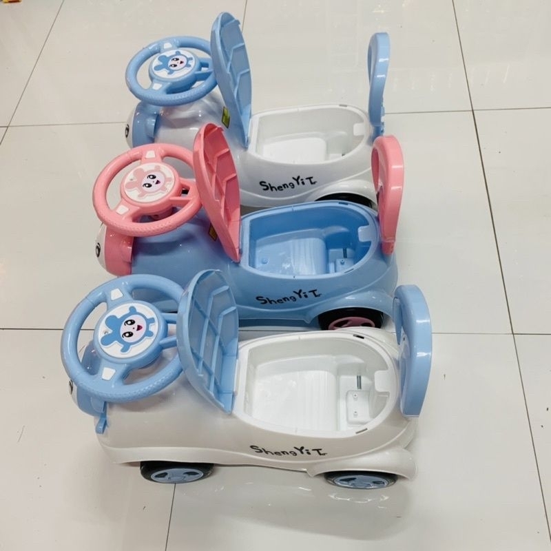 Xe chòi chân thỏ xinh có đèn có nhạc dễ thương cho bé