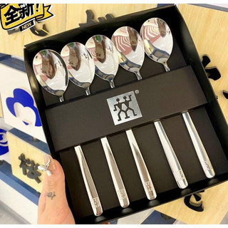 Bộ muỗng 5 cái inox 304