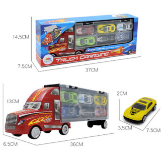 Đồ Chơi Xe Container Vận Chuyển Ô Tô