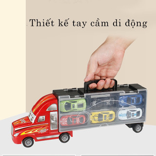 Đồ Chơi Xe Container Vận Chuyển Ô Tô
