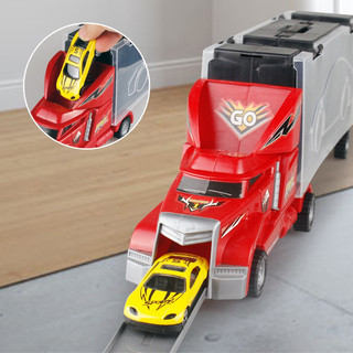 Đồ Chơi Xe Container Vận Chuyển Ô Tô