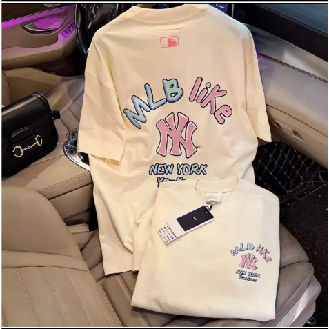 Áo Thun, Áo Phông MLB NY Form Rộng Unisex Cho Nam Nữ | BigBuy360 - bigbuy360.vn