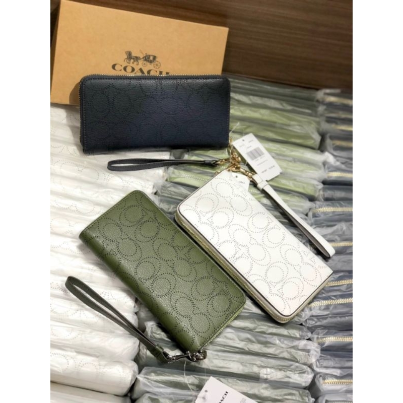 Ví dài COACH LONG ZIP AROUND WALLET