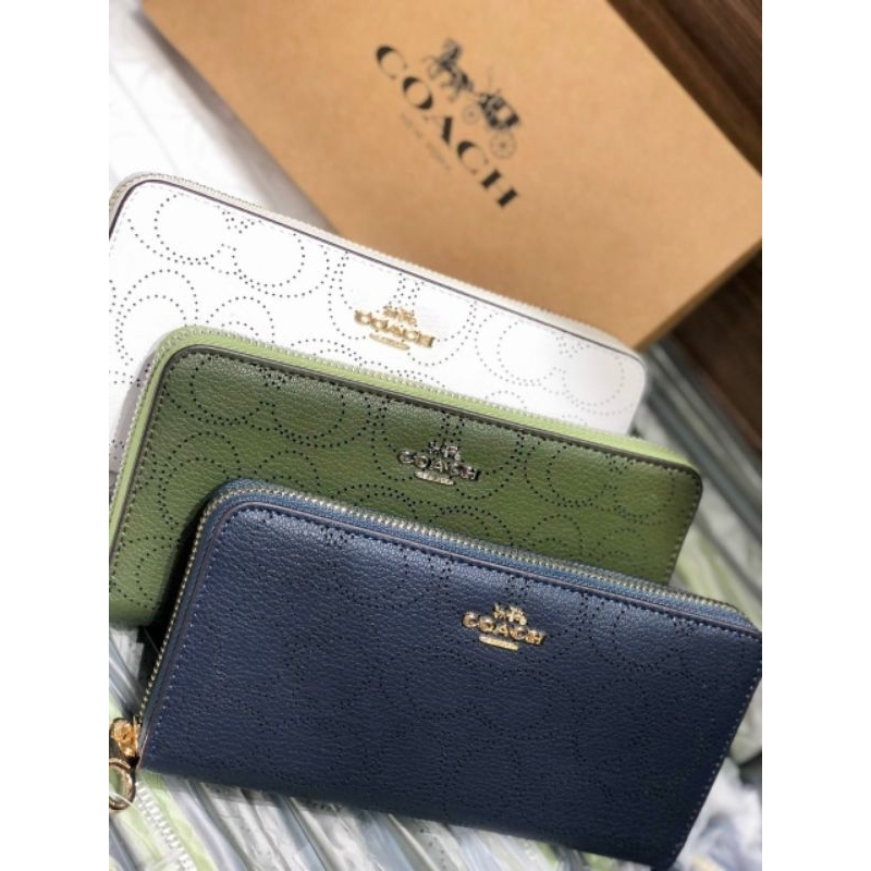 Ví dài COACH LONG ZIP AROUND WALLET