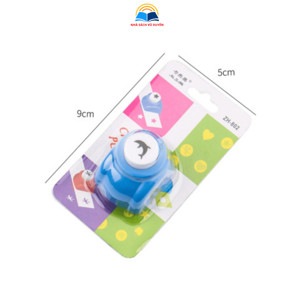 Bấm lỗ giấy ZH802 tạo hình trang trí thủ công diy,...