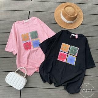 Áo pull MM hoa ô vuông