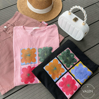 Áo pull MM hoa ô vuông ( 4102 )