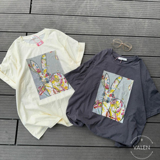 Áo pull MM Thỏ art sắc màu