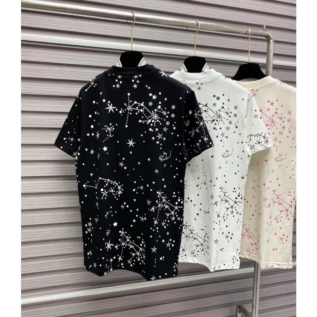 Áo Thun Unisex Nam Nữ Gucci Cosmogonie Tay Lỡ Form Rộng Thấm Hút Mồ Hôi | BigBuy360 - bigbuy360.vn