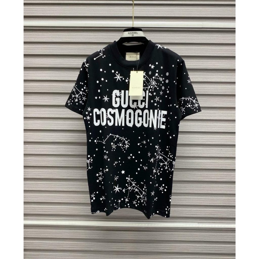 Áo Thun Unisex Nam Nữ Gucci Cosmogonie Tay Lỡ Form Rộng Thấm Hút Mồ Hôi | BigBuy360 - bigbuy360.vn