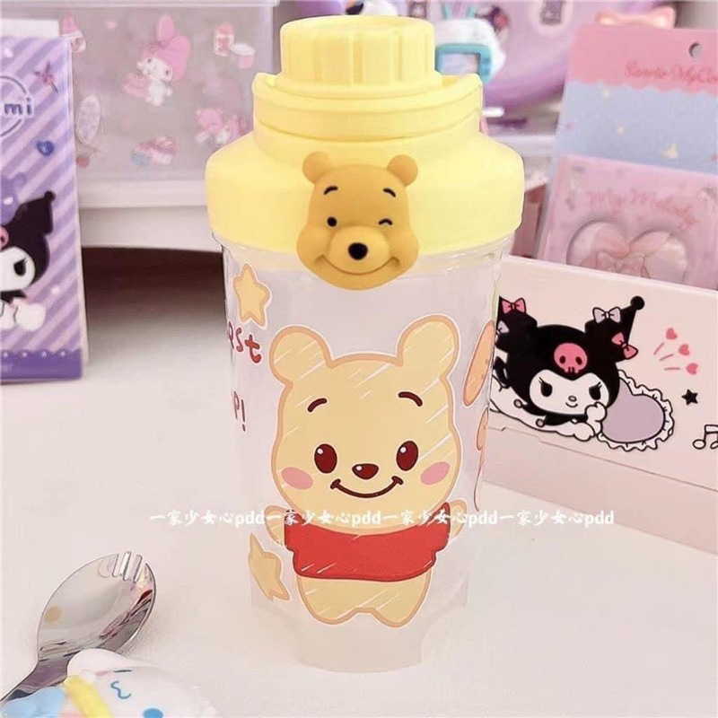 BÌNH NƯỚC DISNEY STICKER NỔI CỰC XINH