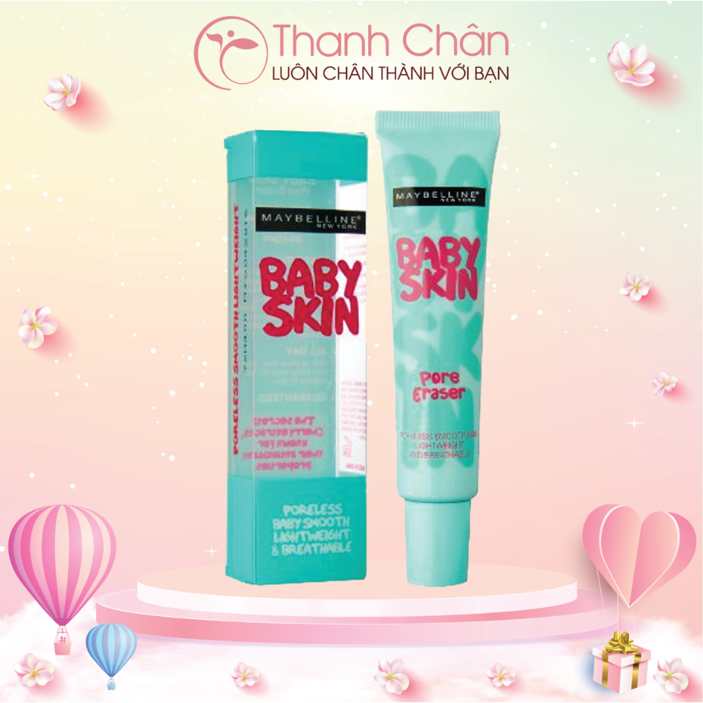 Kem Lót Che Lỗ Chân Lông Maybelline Baby Skin Pore Eraser 22ml