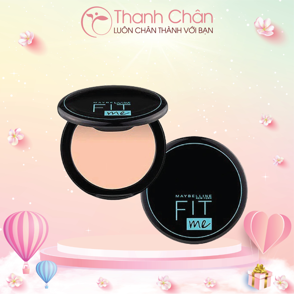 Phấn Nền Dạng Nén Kiềm Dầu Maybelline Fit Me Matte Poreless Powder SPF28 6g