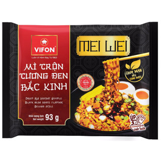 Mì trộn tương đen bắc kinh 93gr, thùng 24 gói.