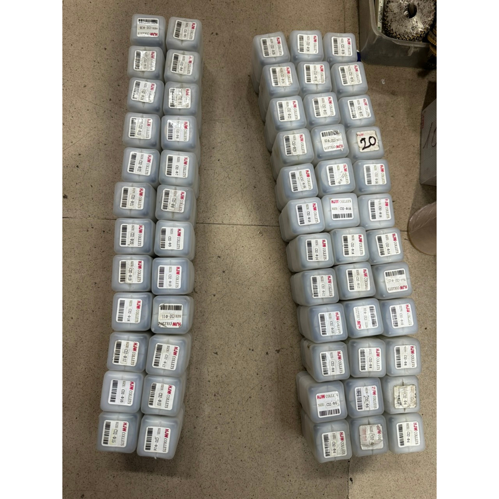 Đầu kẹp Collet trụ C32 cho máy phay máy tiện đủ kích thước lỗ từ phi 1-26mm