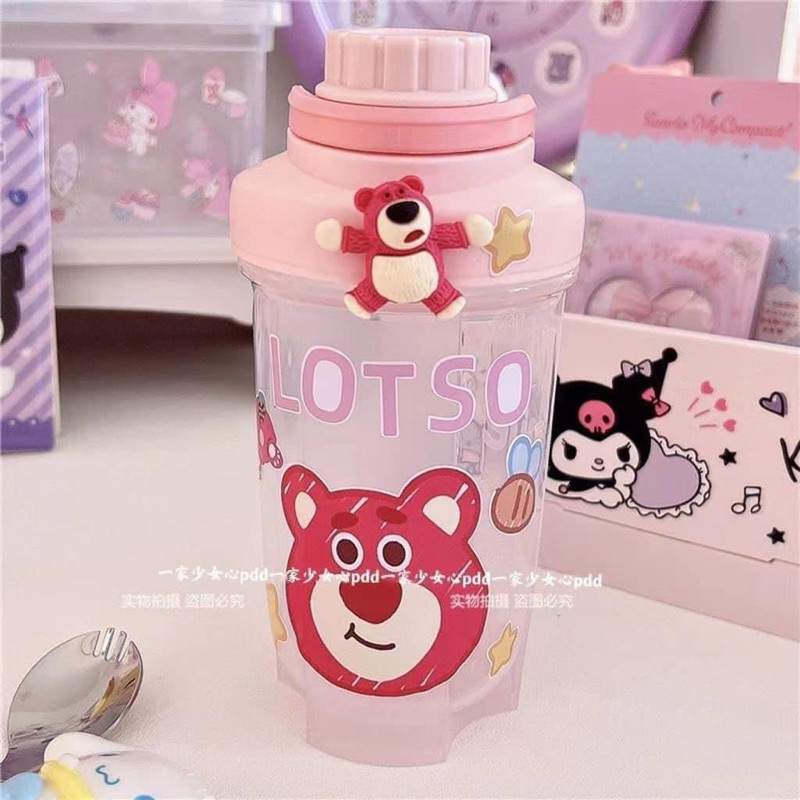 BÌNH NƯỚC DISNEY STICKER NỔI CỰC XINH