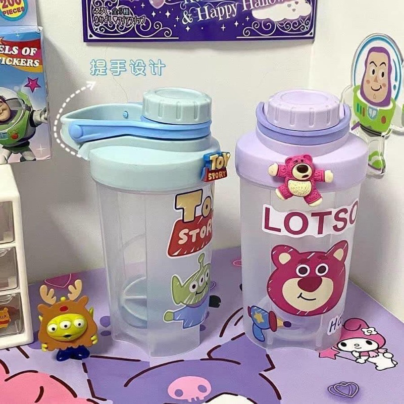 BÌNH NƯỚC DISNEY STICKER NỔI CỰC XINH