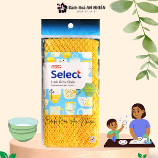 Lưới rửa chén, bát đĩa Coop Select siêu sạch, tiện dụng - 2 miếng