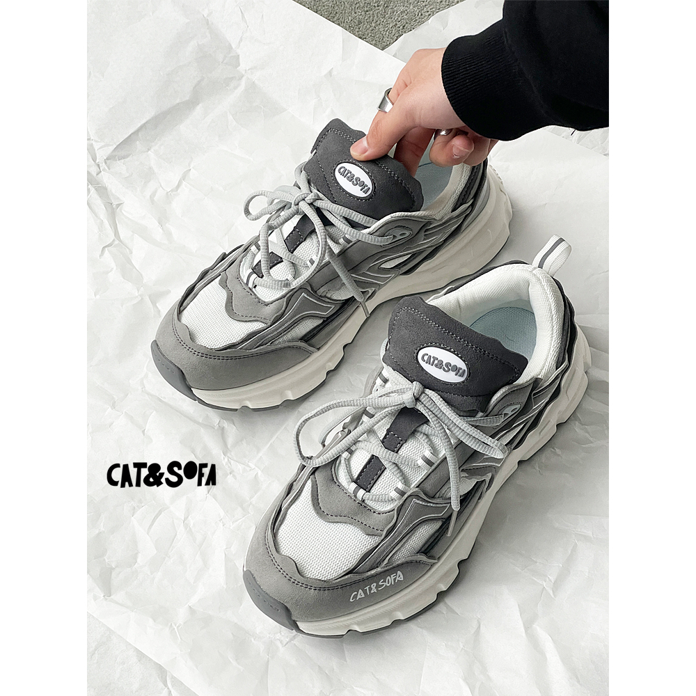 Giày thể thao Cat&Sofa hàng có sẵn - full box phụ kiện - CHUNKY - AC195 sneaker unisex