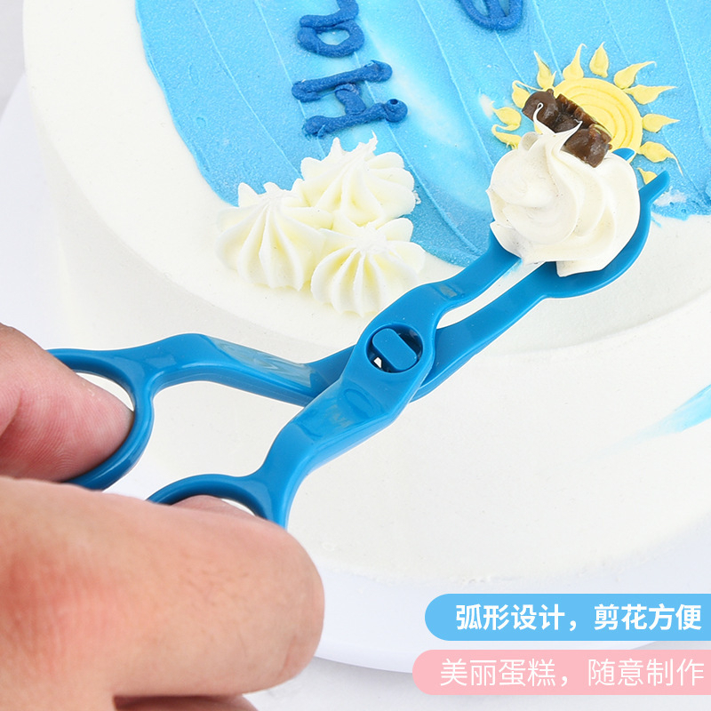 Kéo Bắt Hoa, Bắt Kem Trang Trí Bánh Kem, Bánh Sinh Nhật