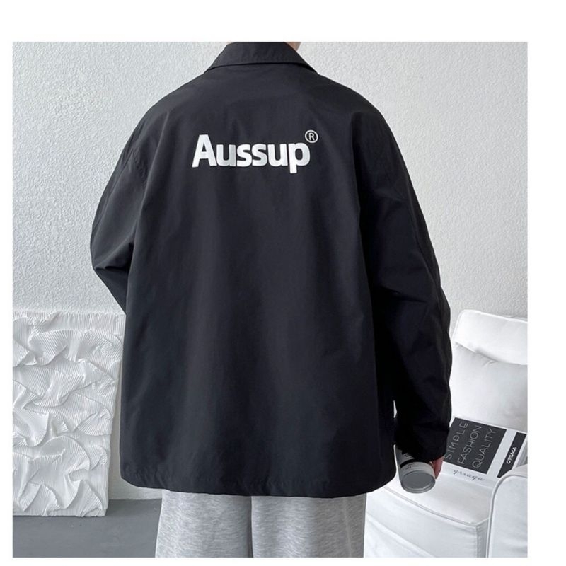 Áo khoác dù nam nữ  bấn nút không nón chất dù cao cấp phong cách cá tính trẻ trung