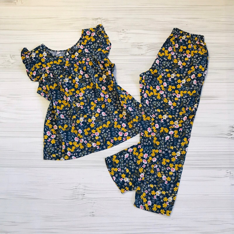 Đồ Bộ Tole Lanh Quần Dài Áo Cánh Tiên VNXK F21, Bộ Lanh Nữ doboxinh