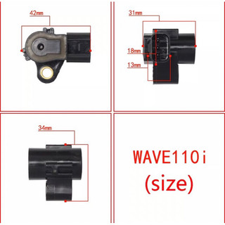 Tps wave rsx fi 110 , cảm biến ga wave rsx , wave at 110 - future 125