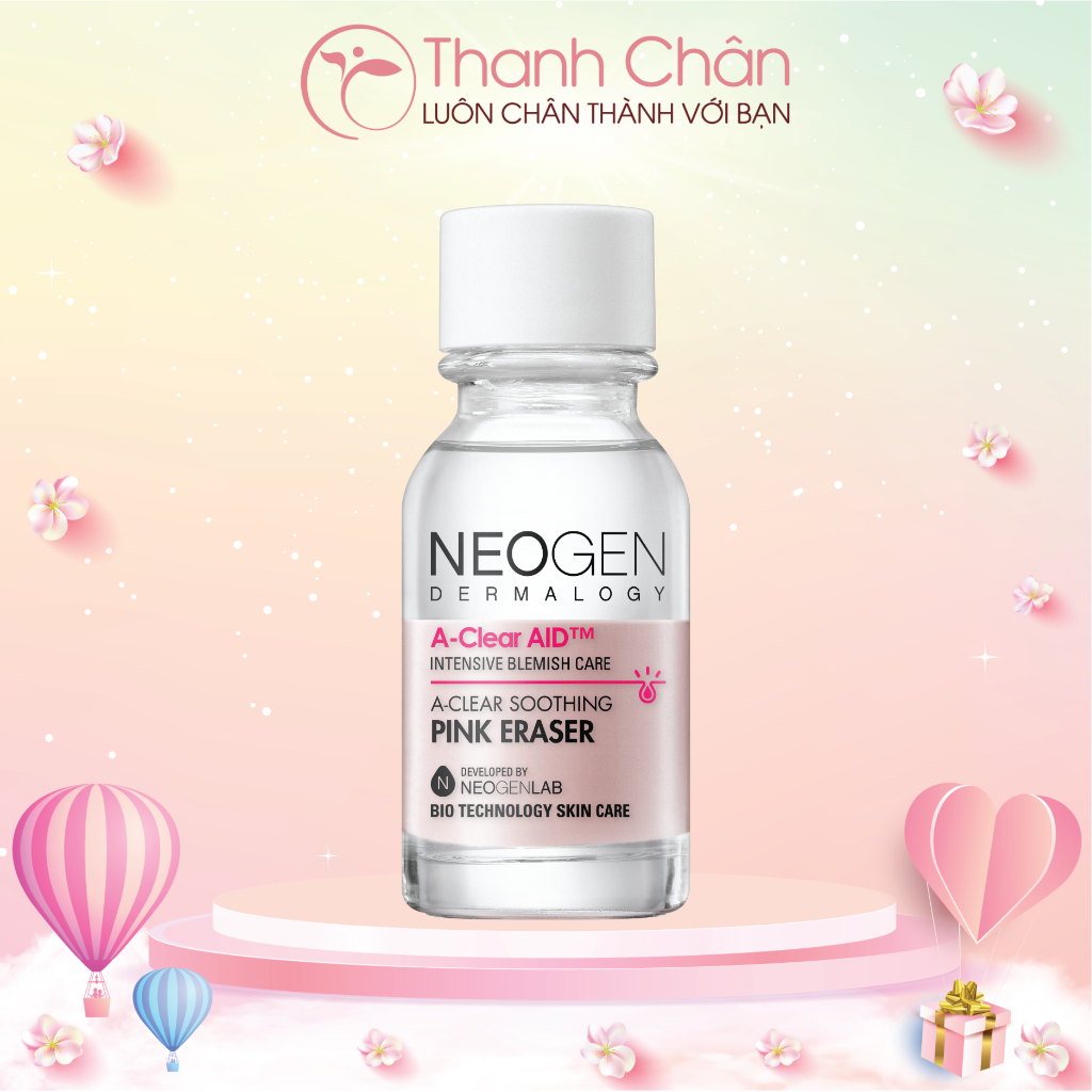 Chấm Mụn 2 Lớp Xẹp Mụn Neogen Dermalogy A Clear Aid Soothing Pink Eraser 15ml