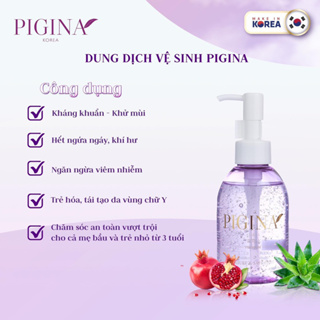 Dung dịch vệ sinh phụ nữ Pigina Korea làm hồng vùng kín gói 5ml