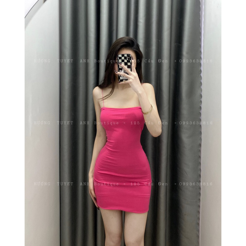 Đầm body dây bún