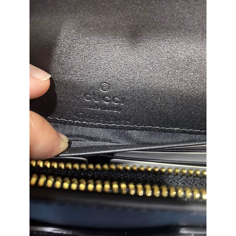 Túi gc wooc da thật 19cm