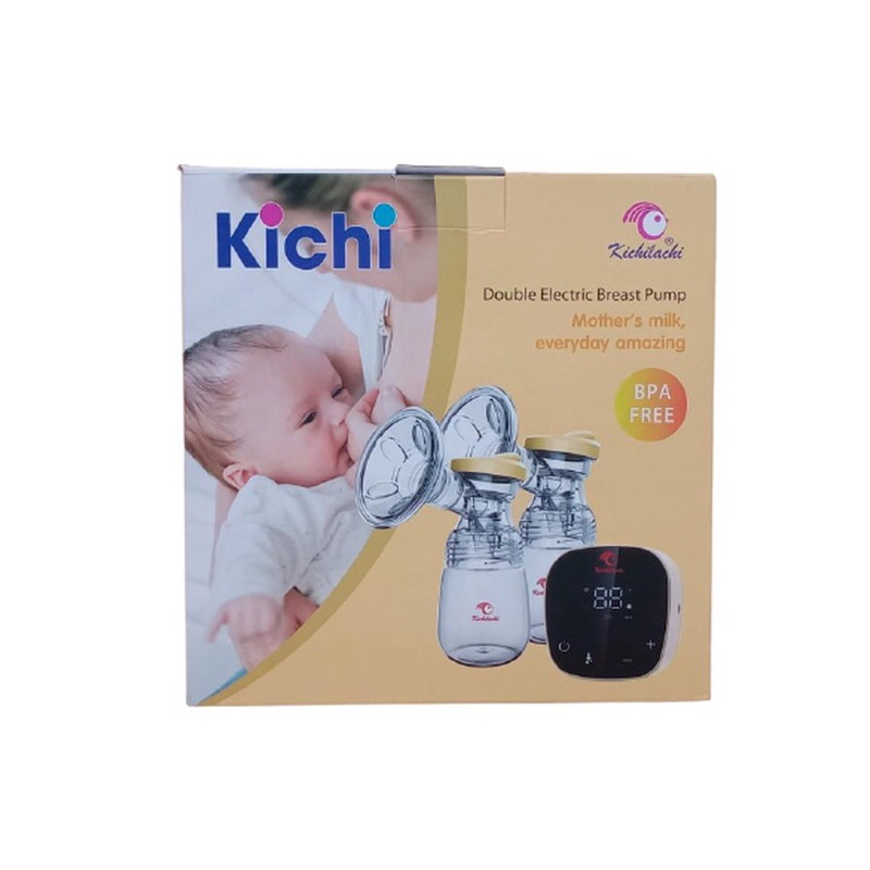 Máy Hút Sữa Điện Đôi Kichilachi Plus Hút Êm, Không Đau, Kiệt Sữa Phiên Bản Mới - BẢO HÀNH CHÍNH HÃNG