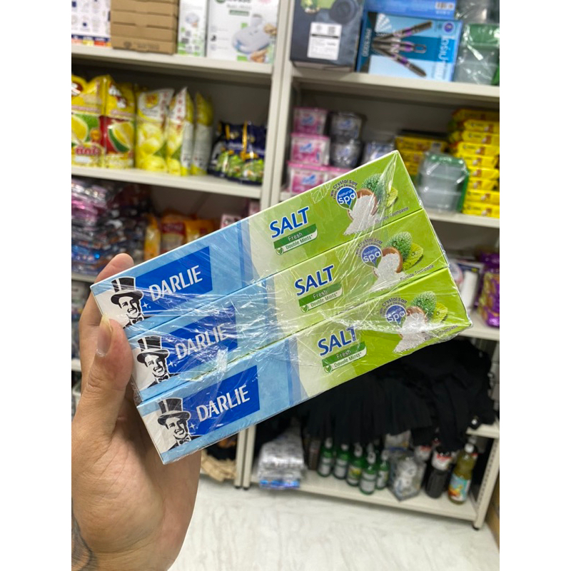 Kem Đánh Răng Ông Già Darlie Thái Lan, Kem Đánh Răng Muối Bạc Hà Và Than Tre Trắng Răng, Giảm Ê Buốt